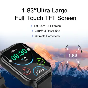 1.83" Waterproof Smart Watch – Unisex - Image 3