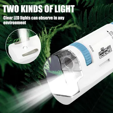 Children’s Portable Microscope with Prepared Slides