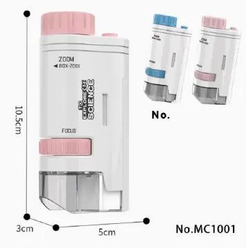 Children’s Portable Microscope with Prepared Slides